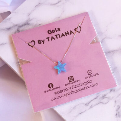 Cadena ópalo estrella