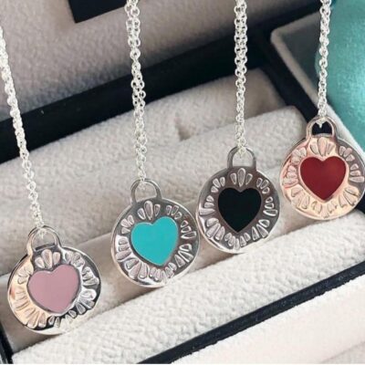 Cadena placa corazón