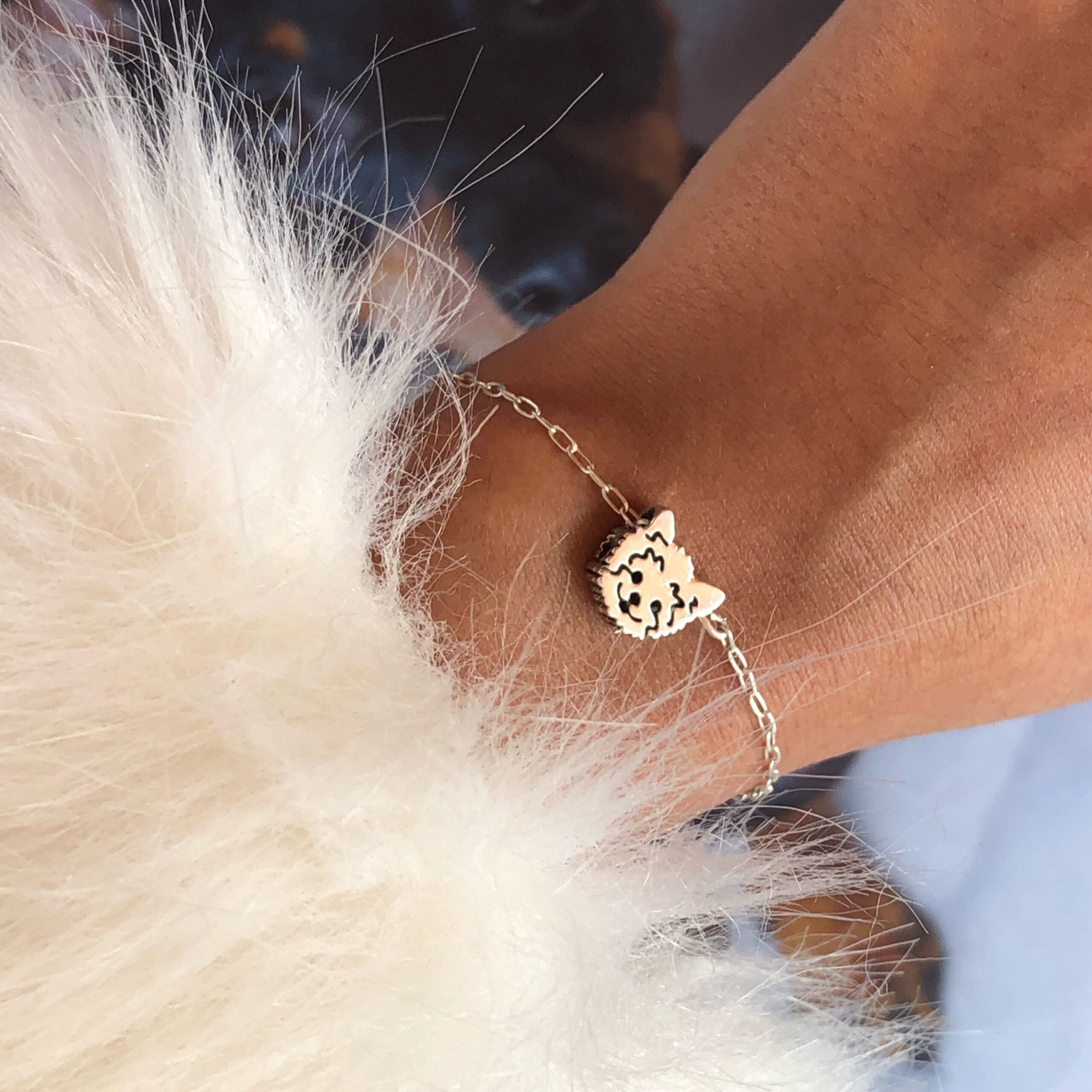 Pulsera Eslabones 3D Mascota - Imagen 3