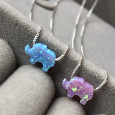 Cadena Opalo Elefante