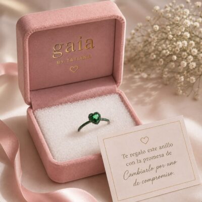 Anillo Promesa  Corazón