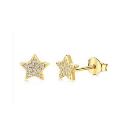 Aretes Estrellitas Doradas