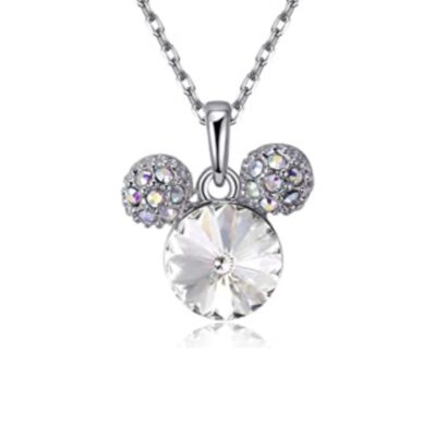 Set Collar Cristal Mickey Mouse
