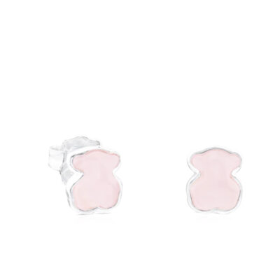 Aretes Ositos Onix Rosados