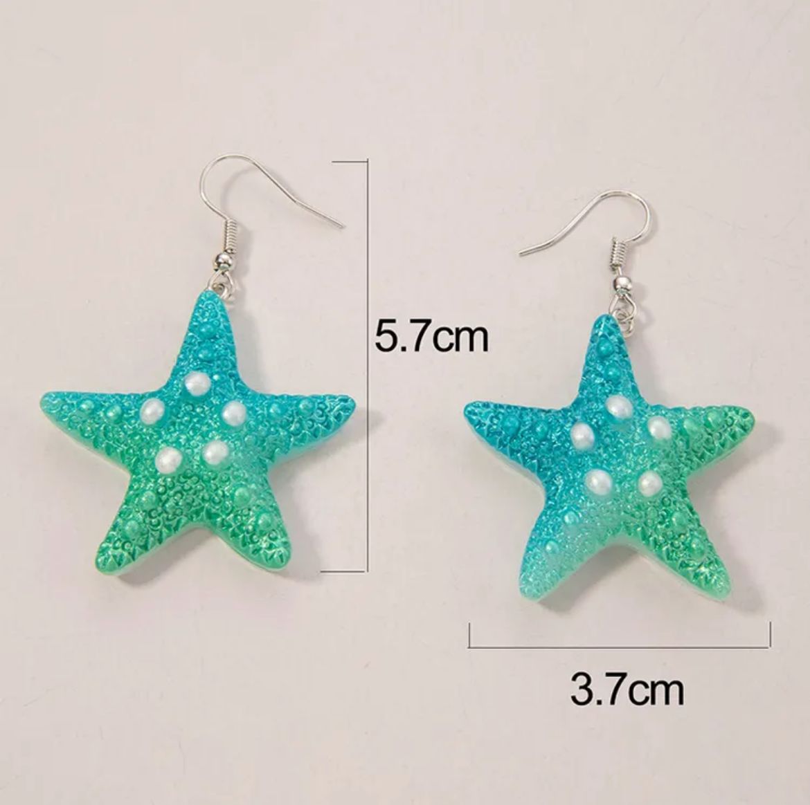 Aretes Verano Estrella De Mar - Imagen 3